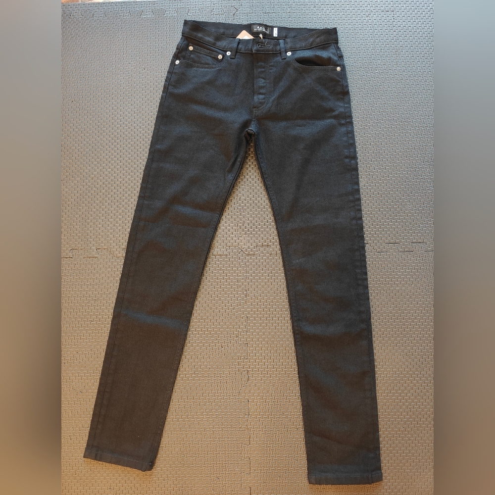 A.P.C. UNISEX? Black Denim Jeans petit 29